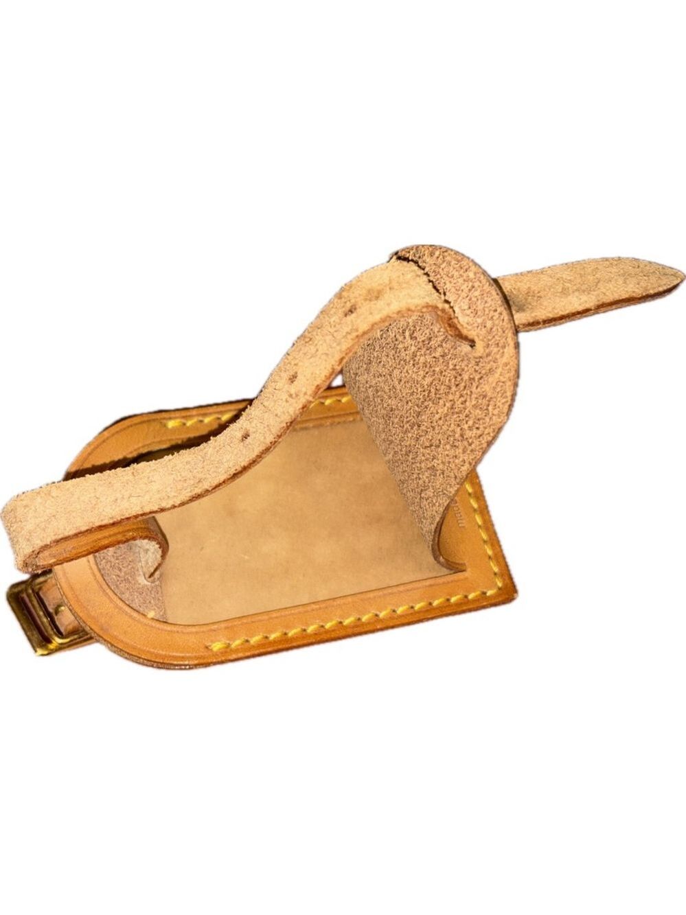 Louis Vuitton Leather Luggage Tag - Picture 6 of 6